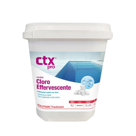 CTX250 CLORO EFFERVESCENTE 5kg