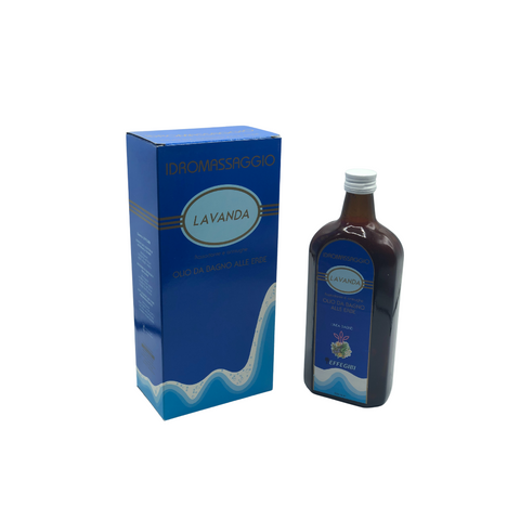 Huile de bain aux herbes - LAVANDA 500 ml | Produit Baignoire balnéo