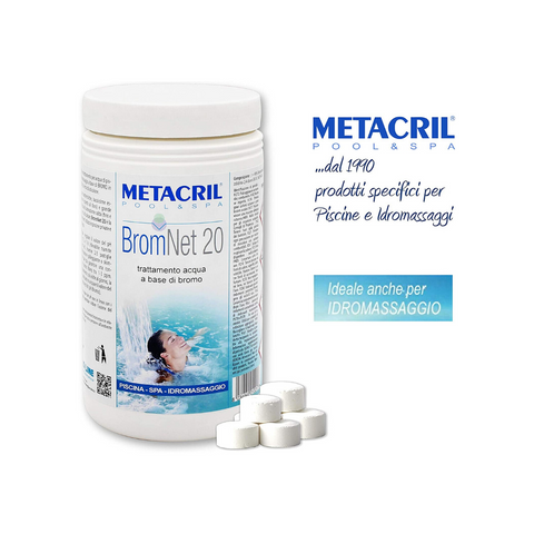 METACRIL - Brom Net 20 - 1 KG | | Produit spa